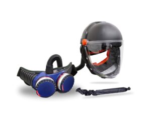 CleanAIR Smelter Kit - CA-40G Hard Hat with AerGO PAPR and ABE1 P3 filters