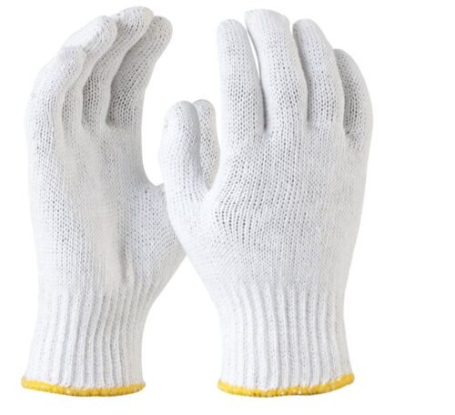 Maxisafe Bleached, Knitted Poly Cotton Liner Glove