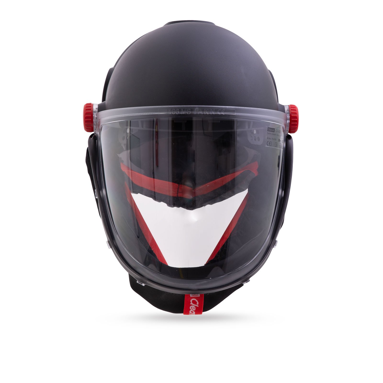 CleanAir Helmet CA-40G with Clear flip up Cylindrical Visor - Image 3