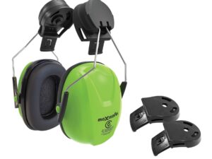 Maxisafe Helmet Mounted Earmuffs 26dB - Class 5