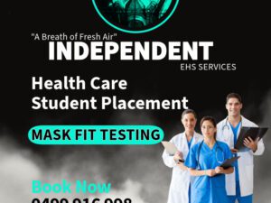 Health Care - Student Placement Mask Fit test