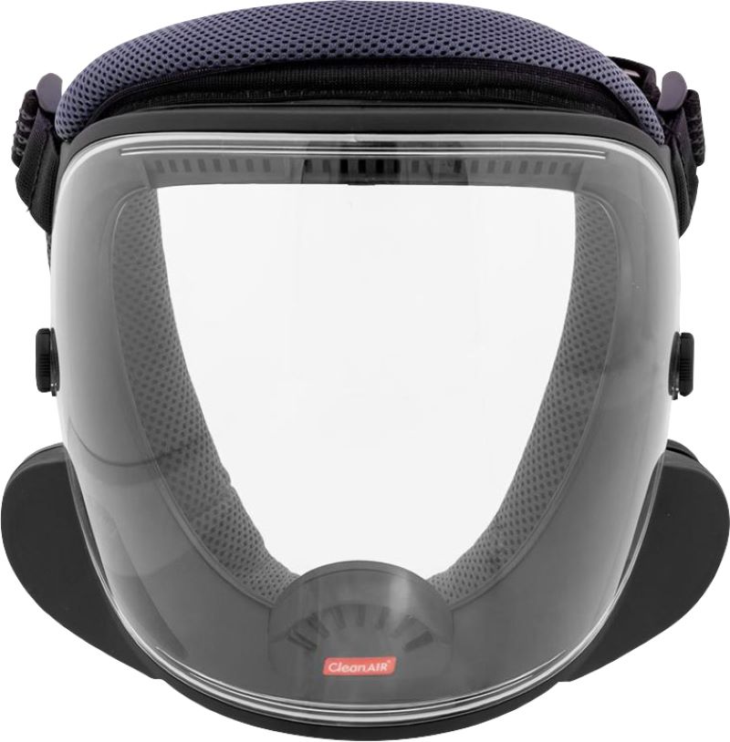 CleanAir UniMask Faceshield with single strap harness