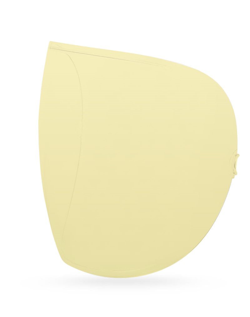 Spare Protective Visor for UniMask/Omnira - Yellow