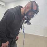 Quantitative mask fit testing on a Sundstrom SR200 full face mask in Moreton Bay